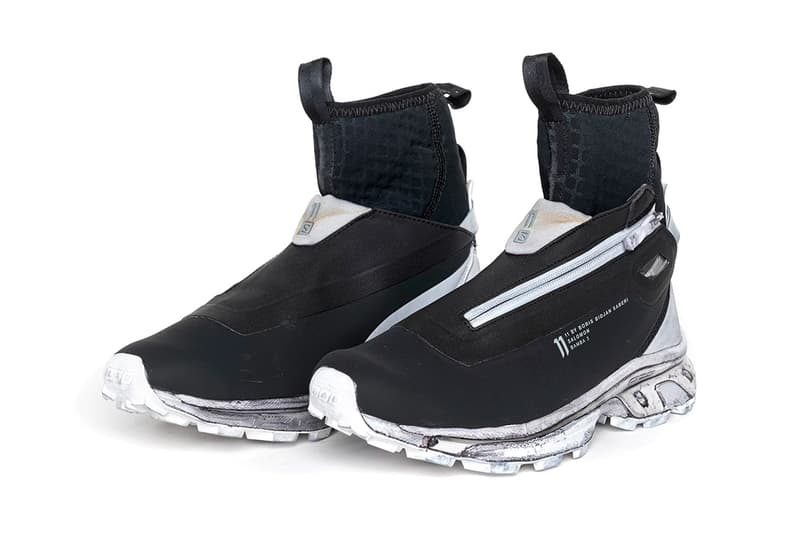 11 by Boris Bidjan Saberi x Salomon SS20 Footwear spring summer 2020 hand-dyed over-dyed Slide, Bamba 1.X, Bamba 2 (Low, Mid, and High), Bamba 3, Bamba 4, Bamba 5, and Bamba 6