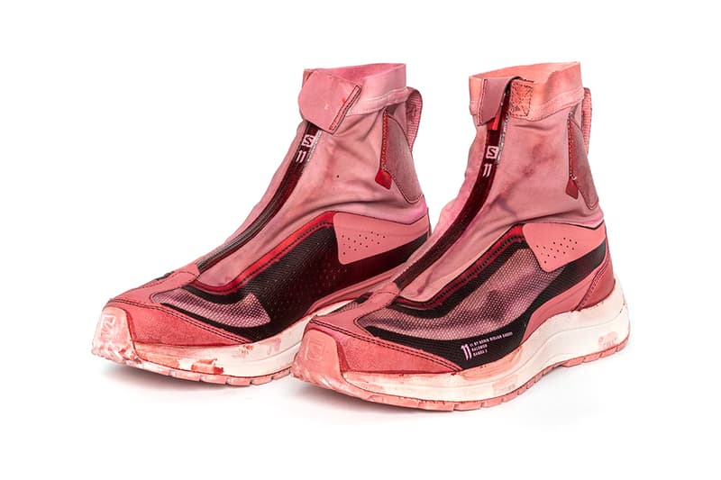 11 by Boris Bidjan Saberi x Salomon SS20 Footwear spring summer 2020 hand-dyed over-dyed Slide, Bamba 1.X, Bamba 2 (Low, Mid, and High), Bamba 3, Bamba 4, Bamba 5, and Bamba 6