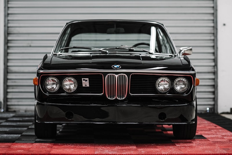 1972 BMW 3.0 CSL RM Sotheby's Auction  For sale buy now bid black retrofuturistic motorsport automotive car e9 e24 