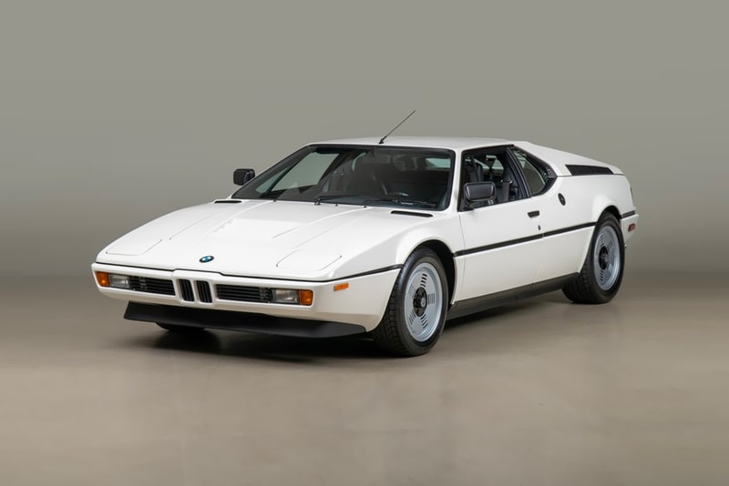 1980 BMW M1 Coupe Auction Canepa automobile inline v6 5-speed manual white exterior black interior