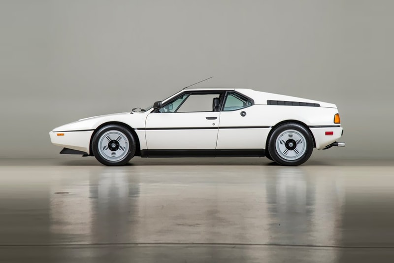 1980 BMW M1 Coupe Auction Canepa automobile inline v6 5-speed manual white exterior black interior