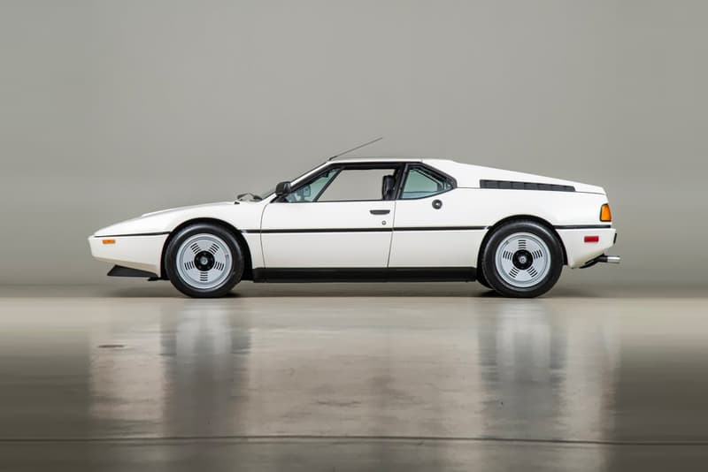 1980 BMW M1 Coupe Auction Canepa automobile inline v6 5-speed manual white exterior black interior