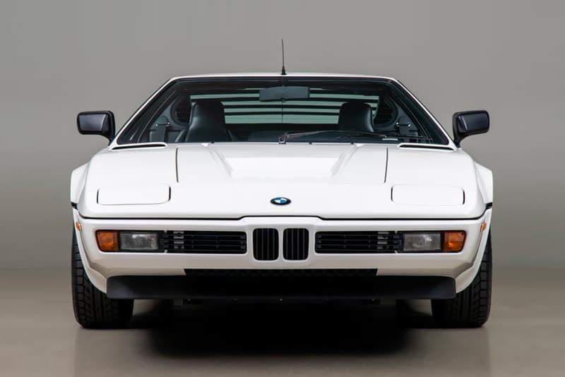 1980 BMW M1 Coupe Auction Canepa automobile inline v6 5-speed manual white exterior black interior