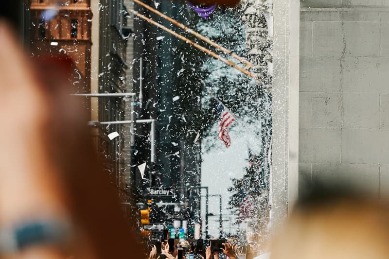 2019 USWNT fifa World Cup Championship ticker tape Parade NYC Photo Recap new york city united states of america womens national team soccer football float Megan Rapinoe morgan team photos mayor Bill de Blasio