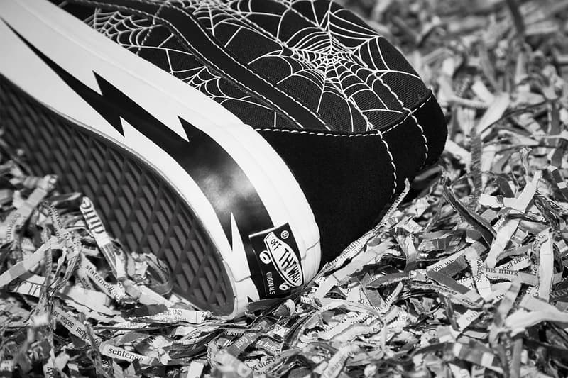 goodhood vans era og lx slip on sk8 mid love in the time of chaos black white punk spider web lightning bold buy cop purchase register now release details information first look