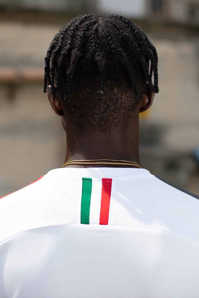 AC Milan Unveils Clean Away Kits for 2019/20 football soccer lookbooks Serie A