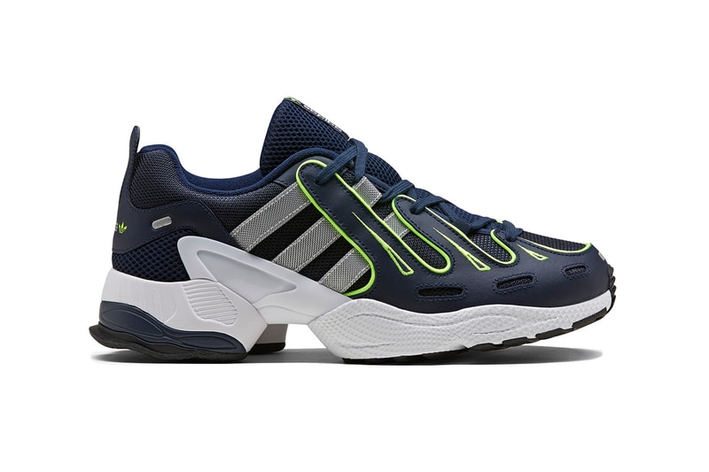 adidas EQT Gazelle Reissue Retro Sneaker Release EE4773 EE4771 EE4772 colorways SOLAR YELLOW / SILVER METALLIC / CORE BLACK GREY TWO / CORE BLACK / CLOUD WHITE COLLEGIATE NAVY / SOLAR YELLOW july 20 2019 date info originals