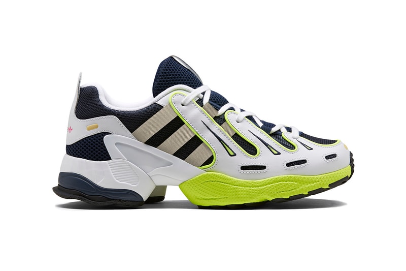 adidas EQT Gazelle Reissue Retro Sneaker Release EE4773 EE4771 EE4772 colorways SOLAR YELLOW / SILVER METALLIC / CORE BLACK GREY TWO / CORE BLACK / CLOUD WHITE COLLEGIATE NAVY / SOLAR YELLOW july 20 2019 date info originals