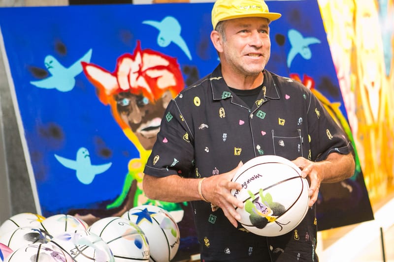 Mark Gonzales Sold Hand-Painted Basketballs & More for Charity