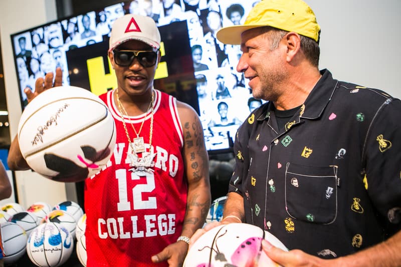 adidas Skateboarding Mark Gonzales Harold Hunter Foundation Art Benefit Cam'ron DJ Stretch Armstrong Basketballs Beyond the Streets