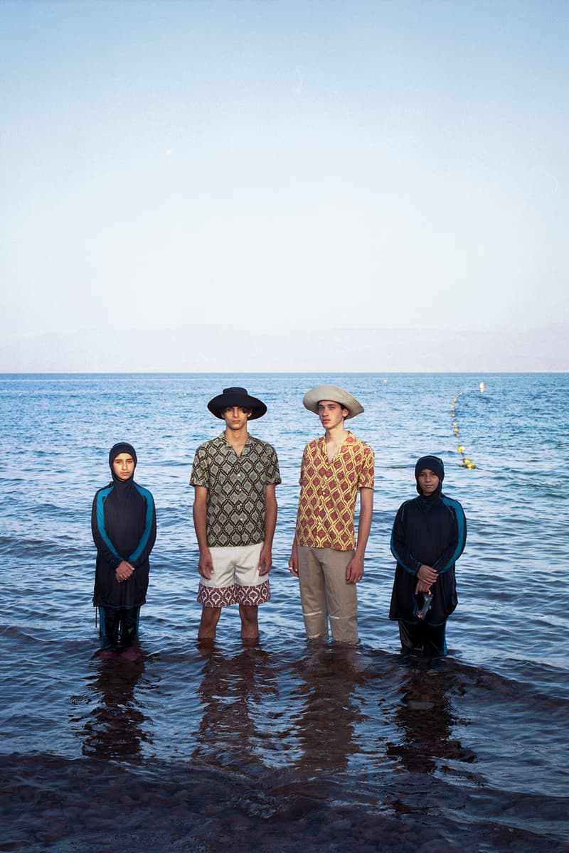 ADISH Spring/Summer 2020 Collection Nuweiba Music Festival Sinai Shirts Pants Shorts Hoodies Long Sleeves Jackets Bedouins Red Moon Above Nuweiba White Blue Black Red Green