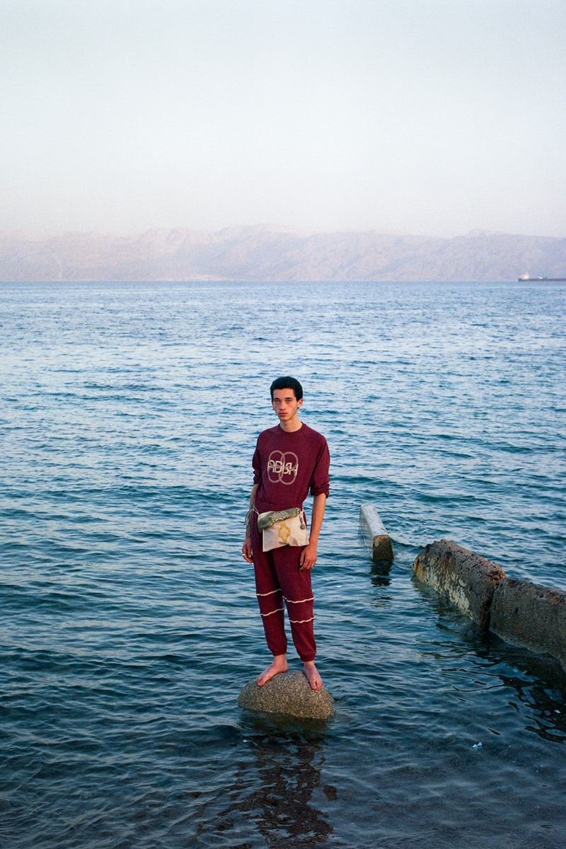 ADISH Spring/Summer 2020 Collection Nuweiba Music Festival Sinai Shirts Pants Shorts Hoodies Long Sleeves Jackets Bedouins Red Moon Above Nuweiba White Blue Black Red Green