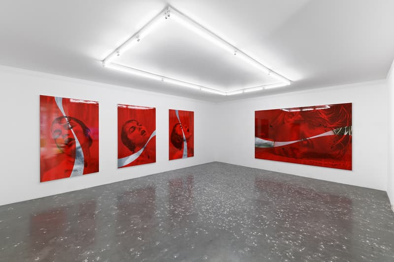 aguirre shwarz zevs savoure le rouge new galerie exhibition artworks paintings 