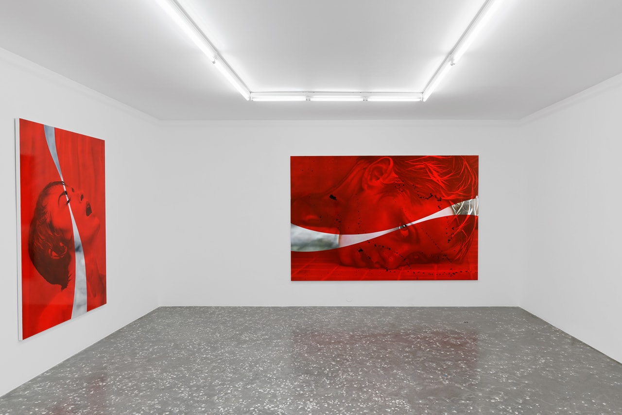 aguirre shwarz zevs savoure le rouge new galerie exhibition artworks paintings 