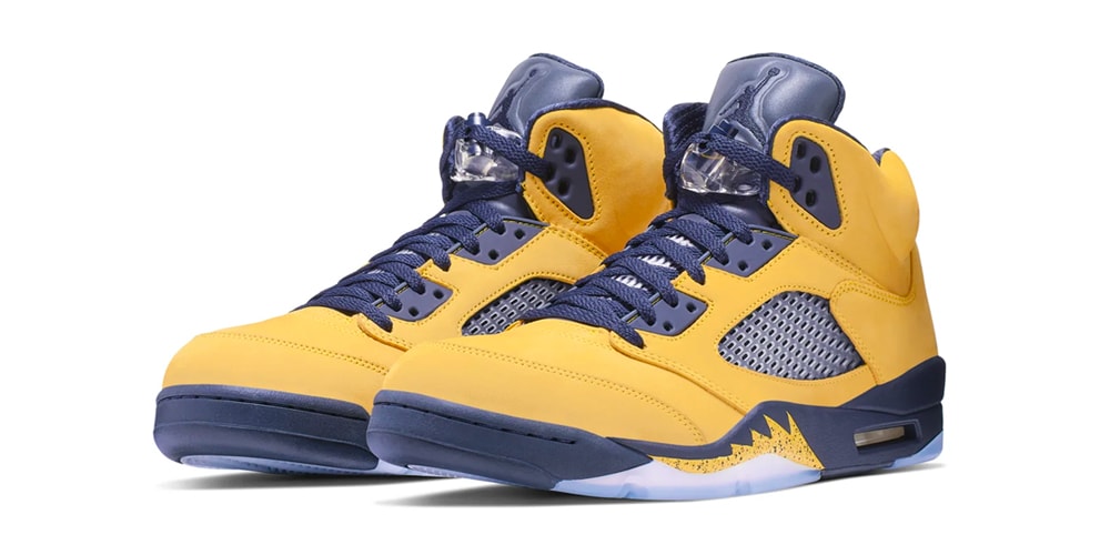 Air Jordan 5 Michigan Inspire Release | Hypebeast display picture 3