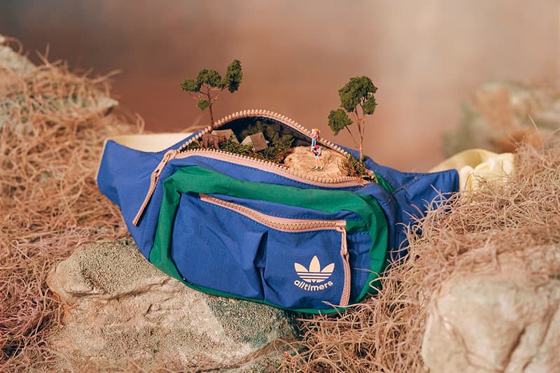 Alltimers x adidas Skateboarding ZX 4000 Gazelle Super Bag Jacket Shorts Green Blue White Grey Sneaker Release Information Apparel T-shirts top bag shorts