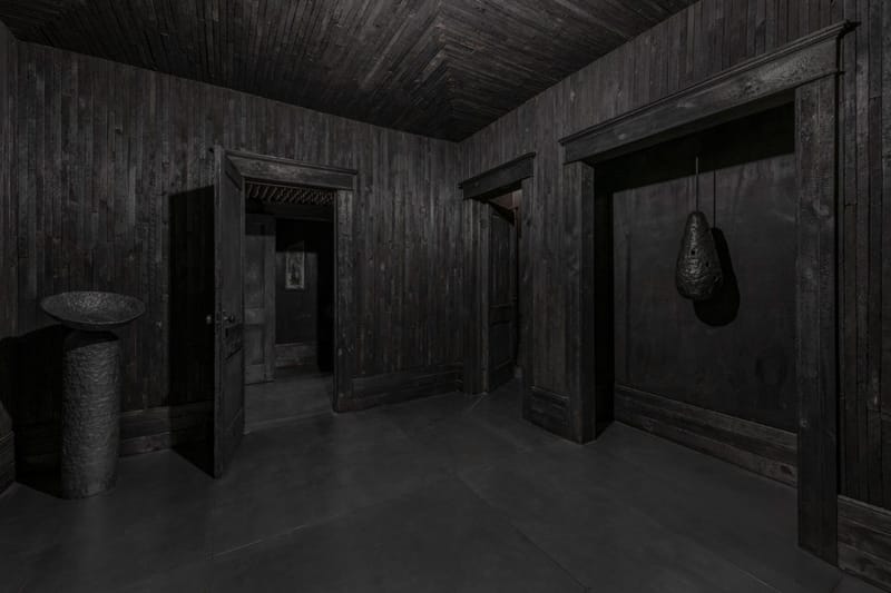 Anders Ruhwald Transforms Detroit Apartment into Sinister Abode Ravaged by Fire