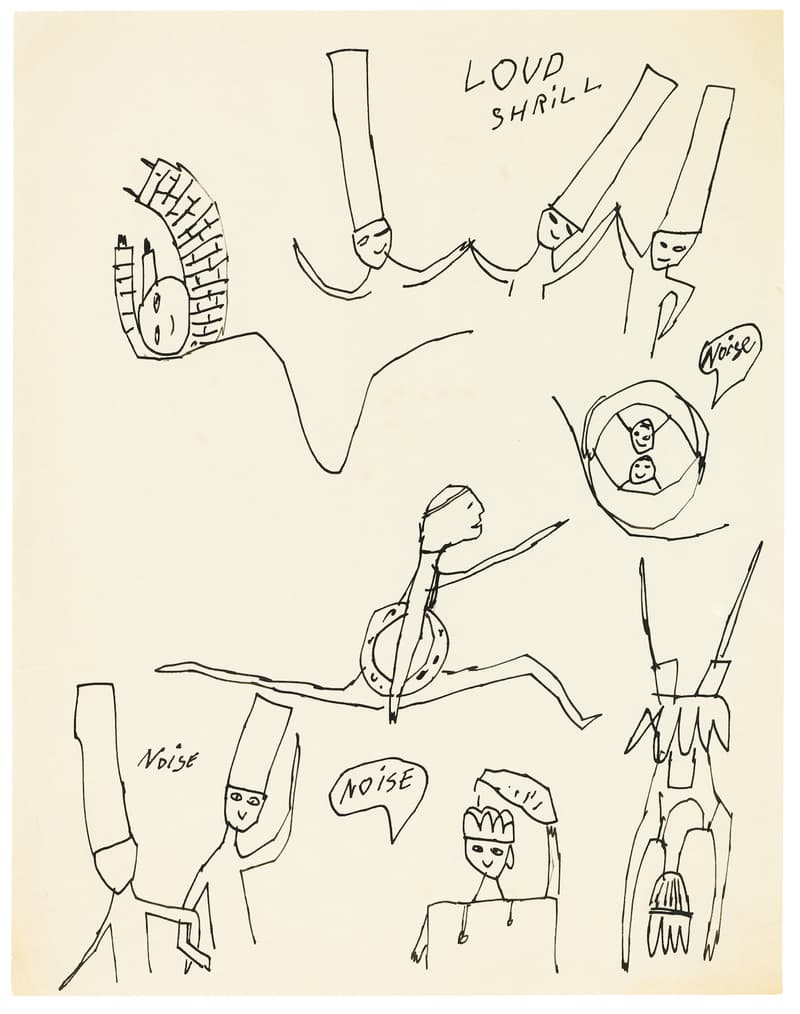 andy warhol the house that went to town galerie bucholz exhibition artworks drawings prints