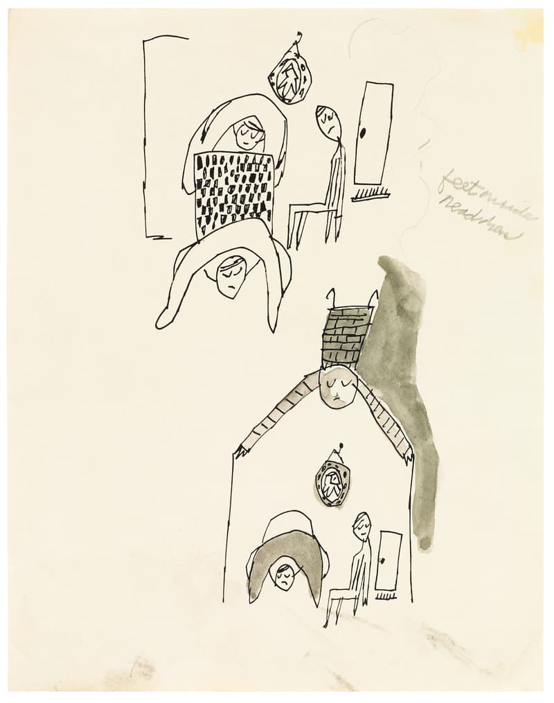 andy warhol the house that went to town galerie bucholz exhibition artworks drawings prints