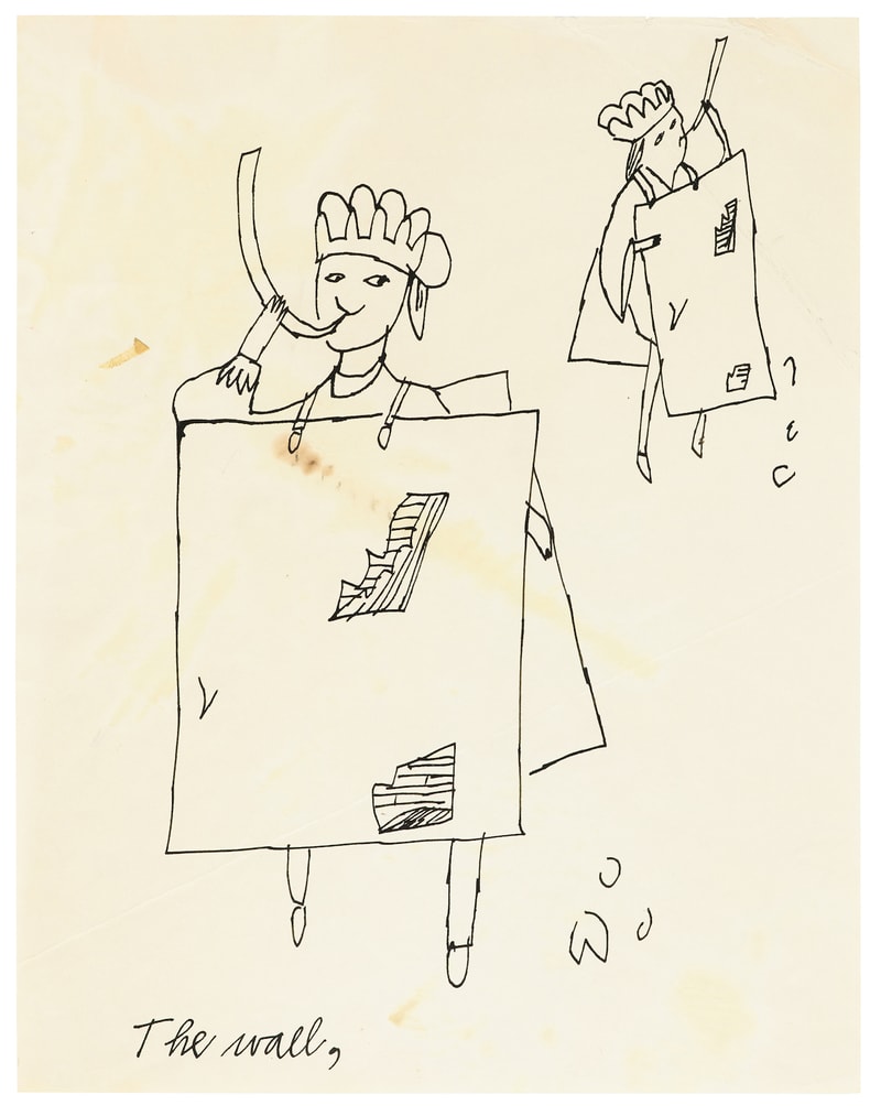 andy warhol the house that went to town galerie bucholz exhibition artworks drawings prints