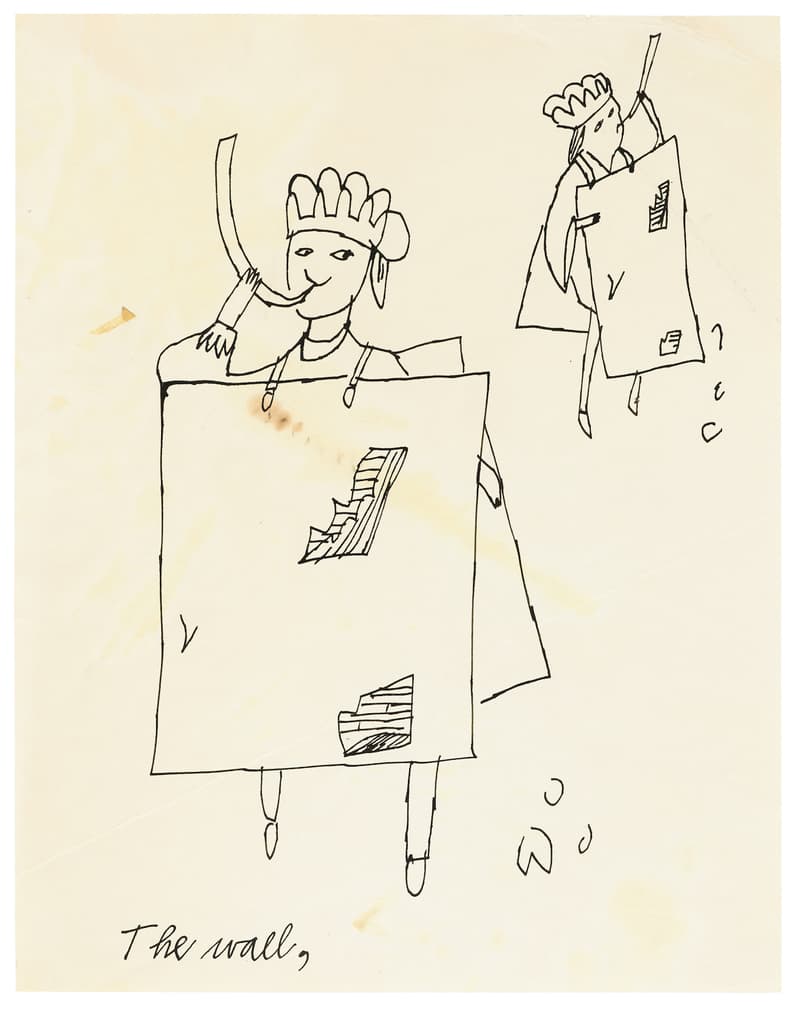 andy warhol the house that went to town galerie bucholz exhibition artworks drawings prints
