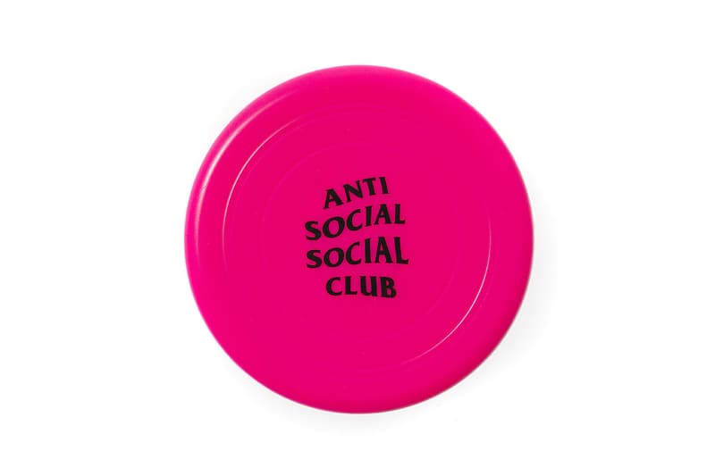 Anti Social Social Club FW19 Accessory Collection fall winter 2019 release trash cans tenga frisbee