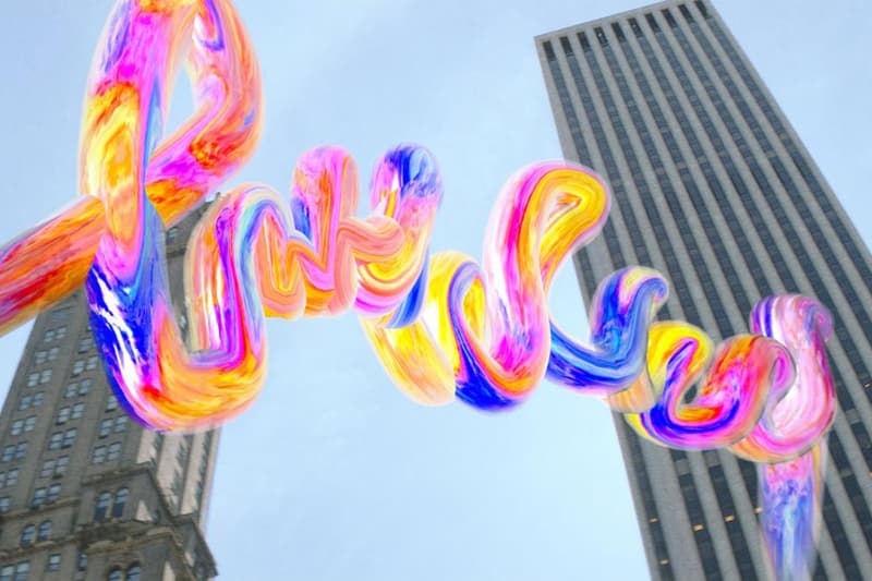 apple augmented reality art walk new museum motion art digital