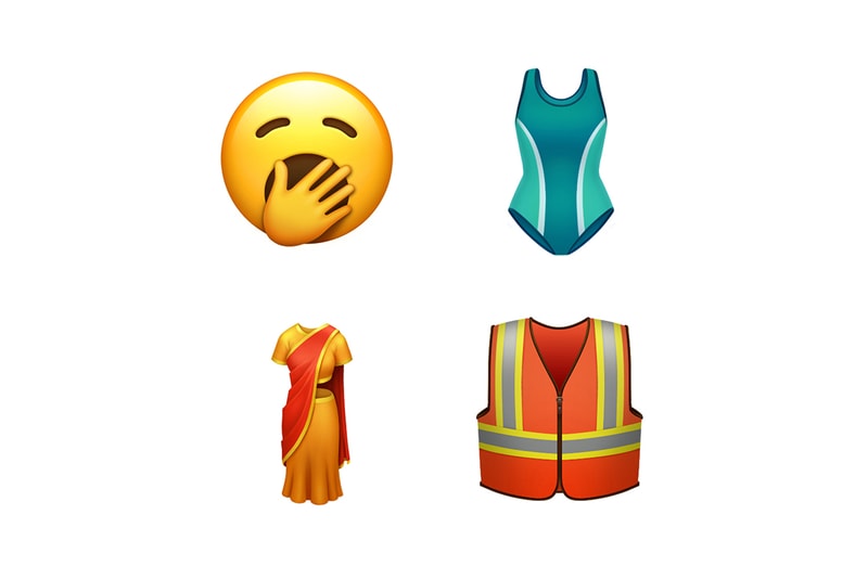 apple tech emojis customizable holding hands race gender ethnicity same sex disabled hearing aid deaf sign language wheel chair prosthetic arm leg guide dog food animal sari swim suit costume one piece falafel butter waffle garlic orangutan sloth skunk flamingo yawning smiley release information fall 2019