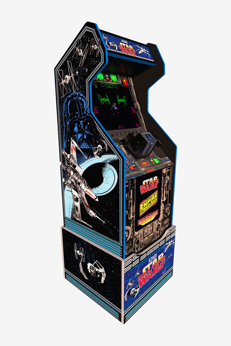 Arcade1Up Star Wars Home Arcade Game Countercade Return of the Jedi The Empire Strikes Back A New Hope retro vintage buttons 17 inch lcd dual speakers