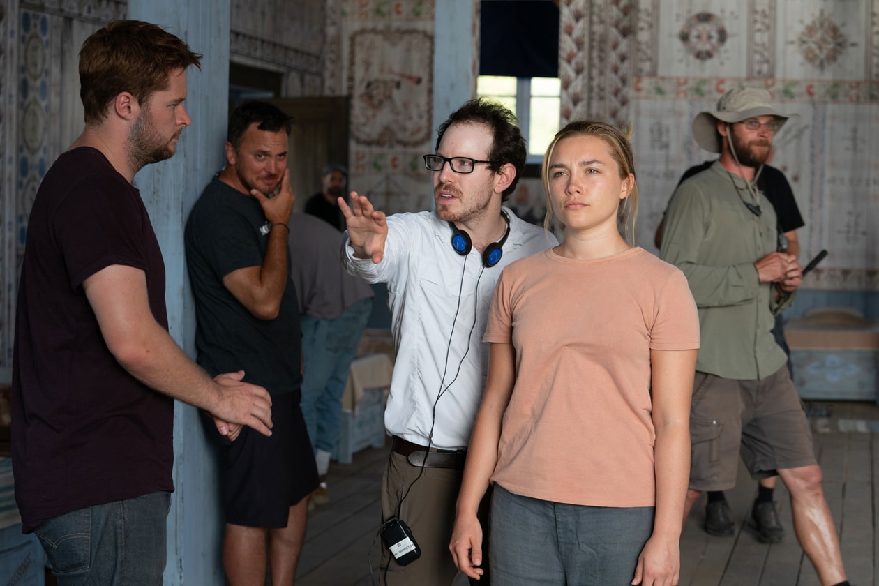 ari aster midsommar hereditary horror film a24 interviews florence pugh jack reynor films movies jordan peele director screenwriter american summer solstice Sweden village Hungary