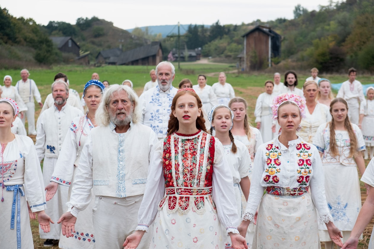 ari aster midsommar hereditary horror film a24 interviews florence pugh jack reynor films movies jordan peele director screenwriter american summer solstice Sweden village Hungary