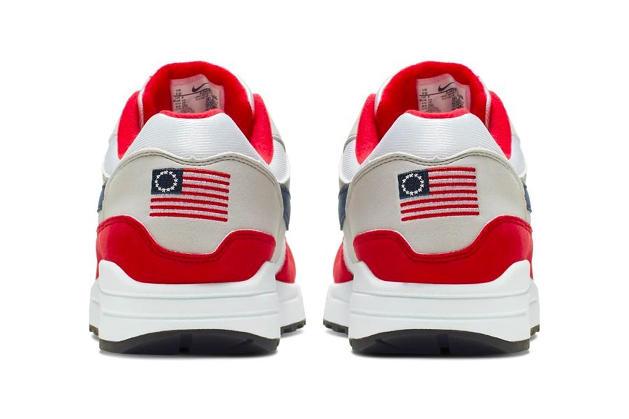 arizona governor doug ducey orders withdrawal of nike tax incentive for goodyear facility over fourth of july independence day sneaker cancellation betsy ross flag air max 1 shoes twitter tweets factory