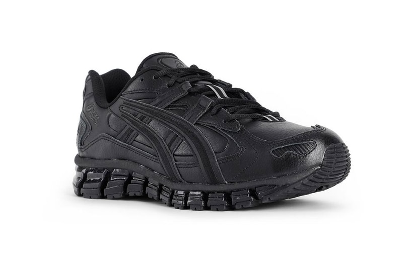 ASICS GEL-KAYANO 5 360 "Triple Black" Release black sneakers runners antonioli