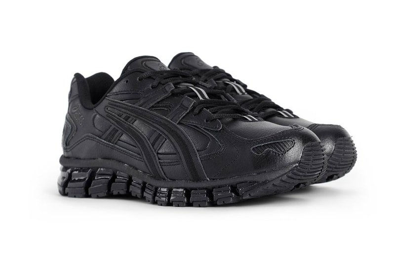 ASICS GEL-KAYANO 5 360 "Triple Black" Release black sneakers runners antonioli