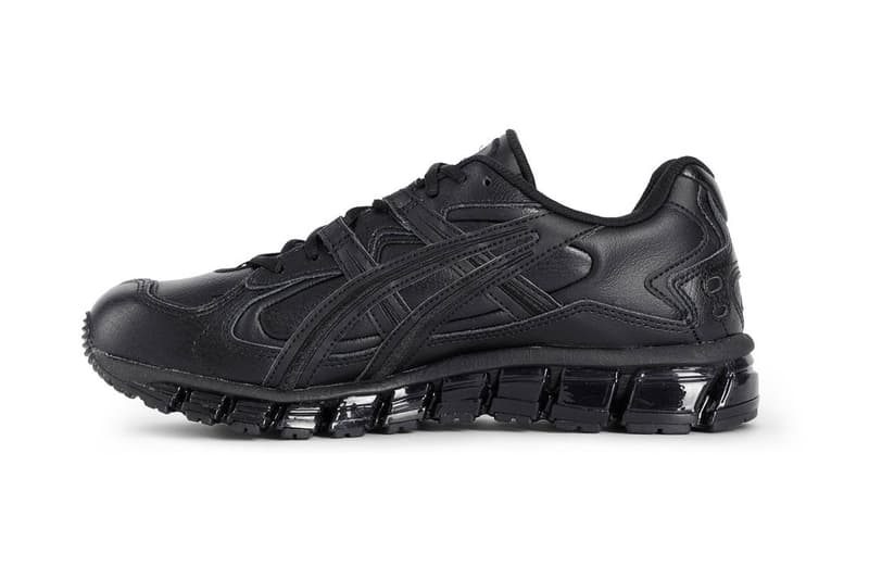 ASICS GEL-KAYANO 5 360 "Triple Black" Release black sneakers runners antonioli