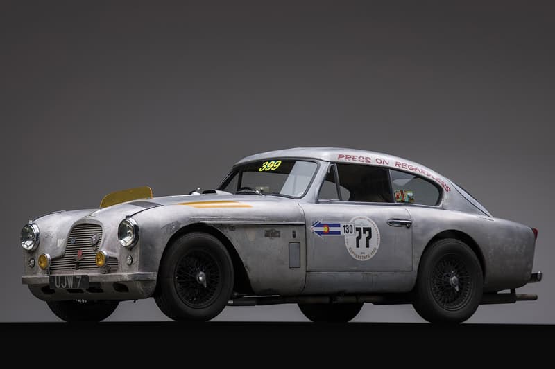 Aston Martin DB2/4 MKII 1957 RM Sotheby's Auction British Car Heritage Automotive David Brown Design Rally Racer Bare-Metal Bodywork 2013 Mille Miglia AM300/1293