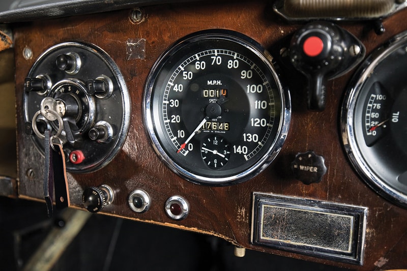 Aston Martin DB2/4 MKII 1957 RM Sotheby's Auction British Car Heritage Automotive David Brown Design Rally Racer Bare-Metal Bodywork 2013 Mille Miglia AM300/1293 
