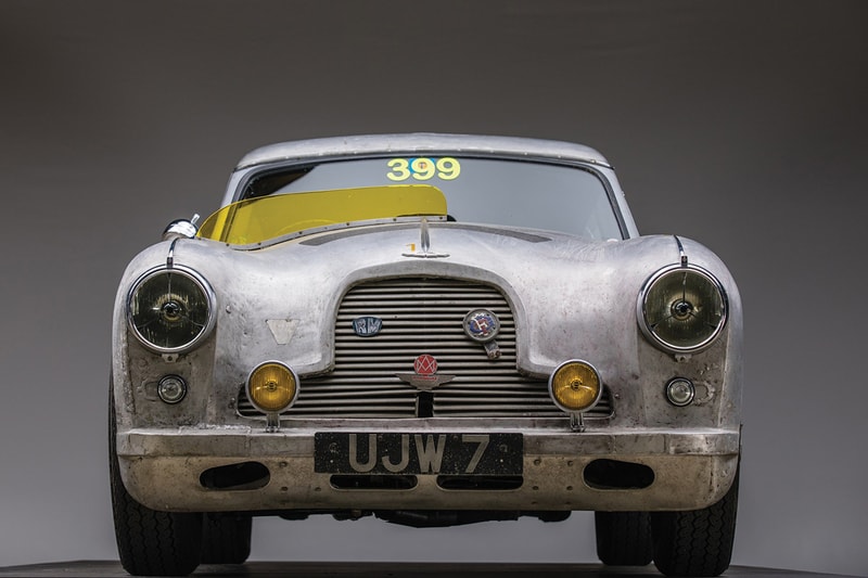 Aston Martin DB2/4 MKII 1957 RM Sotheby's Auction British Car Heritage Automotive David Brown Design Rally Racer Bare-Metal Bodywork 2013 Mille Miglia AM300/1293 