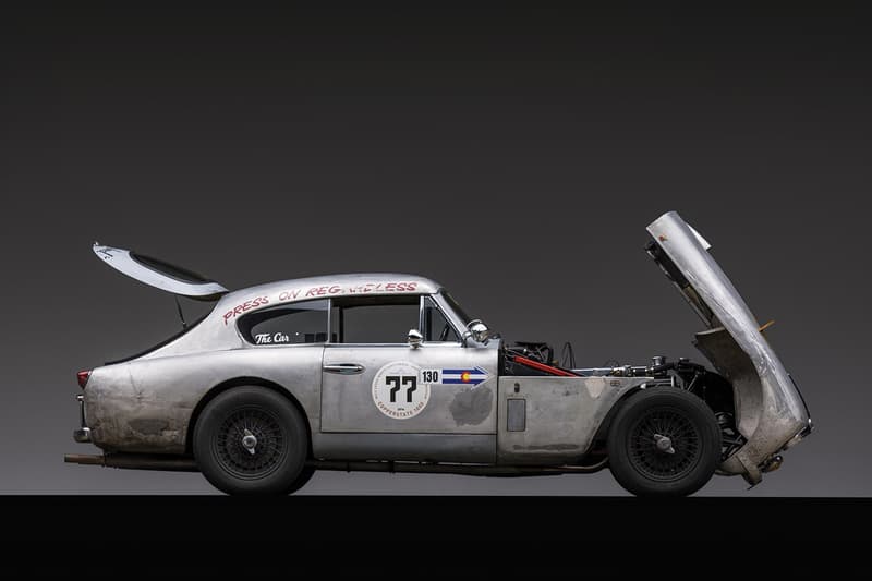 Aston Martin DB2/4 MKII 1957 RM Sotheby's Auction British Car Heritage Automotive David Brown Design Rally Racer Bare-Metal Bodywork 2013 Mille Miglia AM300/1293