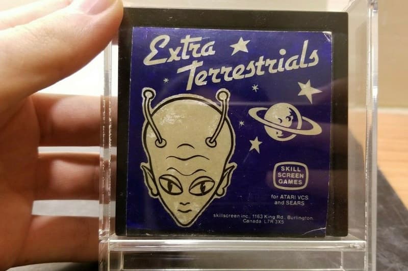 Atari 2600 Extra Terrestrials Rarest Game Selling Sale $90000 eBay E.T. the Extra Terrestrial Air Raid