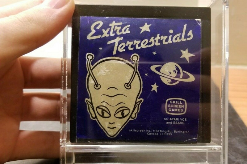 Atari 2600 Extra Terrestrials Rarest Game Selling Sale $90000 eBay E.T. the Extra Terrestrial Air Raid