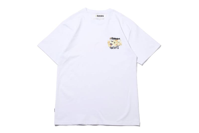 atmos David White Capsule Collection Limited Edition Japan Tees Hats Bags Shorts White Black Animals Water bottles Tigers Exhibition Pop-Up Store Gallery Flagship Sendagaya Shibuyaku Toyko