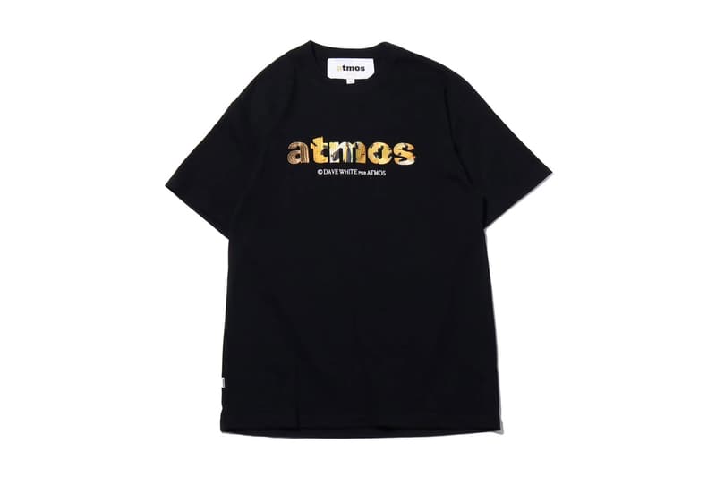 atmos David White Capsule Collection Limited Edition Japan Tees Hats Bags Shorts White Black Animals Water bottles Tigers Exhibition Pop-Up Store Gallery Flagship Sendagaya Shibuyaku Toyko 