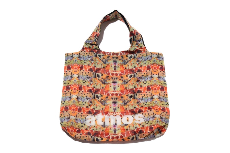 atmos David White Capsule Collection Limited Edition Japan Tees Hats Bags Shorts White Black Animals Water bottles Tigers Exhibition Pop-Up Store Gallery Flagship Sendagaya Shibuyaku Toyko 