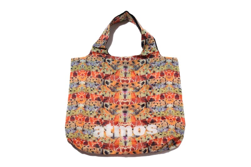 atmos David White Capsule Collection Limited Edition Japan Tees Hats Bags Shorts White Black Animals Water bottles Tigers Exhibition Pop-Up Store Gallery Flagship Sendagaya Shibuyaku Toyko