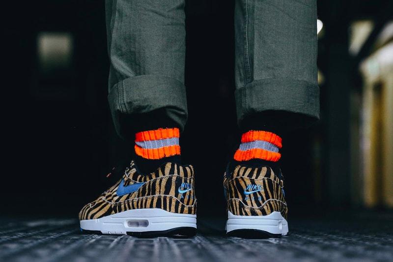 Atmos x Nike Air Max 1 "Animal 3.0 Pack" Release Info drop date price t-shirts zebra cheetah leopard sneakers shoes Dave White atmos Sendagaya 