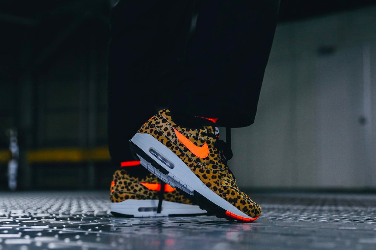Atmos x Nike Air Max 1 "Animal 3.0 Pack" Release Info drop date price t-shirts zebra cheetah leopard sneakers shoes Dave White atmos Sendagaya 