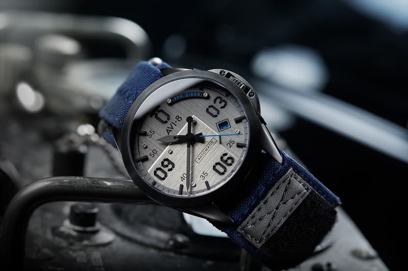 AVI-8 Create a P-51 Mustang Inspired Timepiece Fashion Watches Hand Made Aviation North American Leather Strap Detailing Hypebeast Streetwear