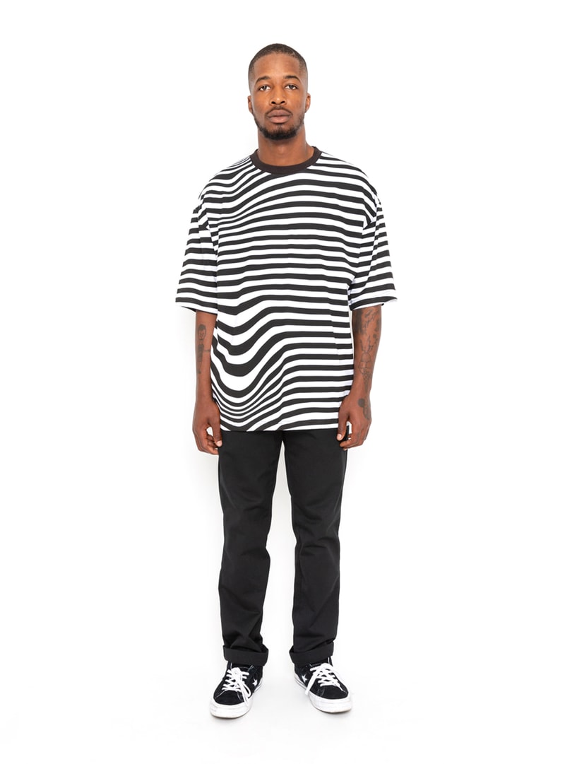 BABYLON LA Spring Summer 2019 Collection lookbook graphic pieces black and white skulls x rays roses peace sign west coast pants tees long sleeves acid wash long sleeves