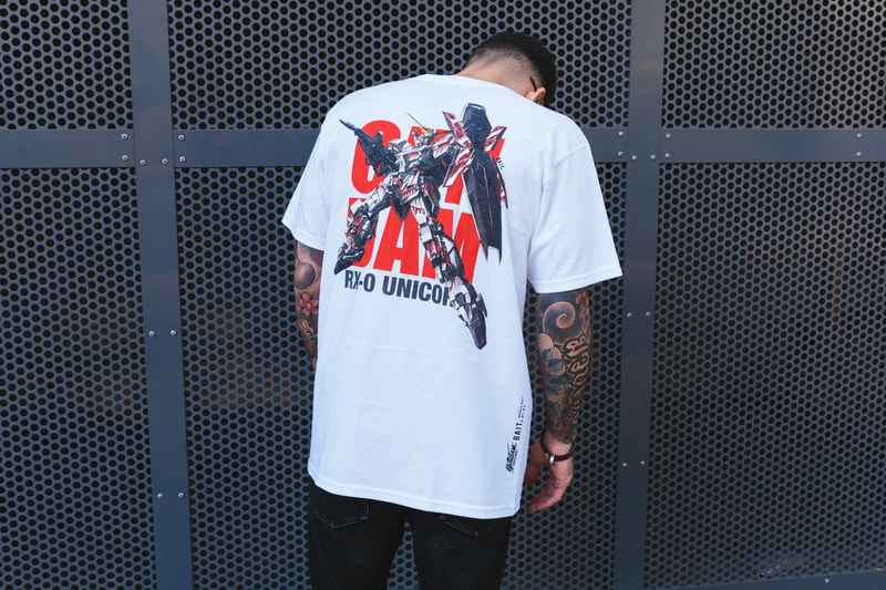BAIT Gundam San Diego Comic-Con Apparel Capsule Limited Edition Figurines 